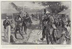 A Boer Raid em uma vila em Cape Colony, causando vingança no Post-Office
